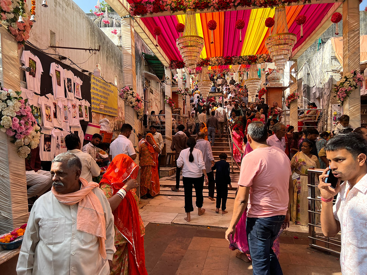 Brahma-tempelet i Pushkar i Rajasthan